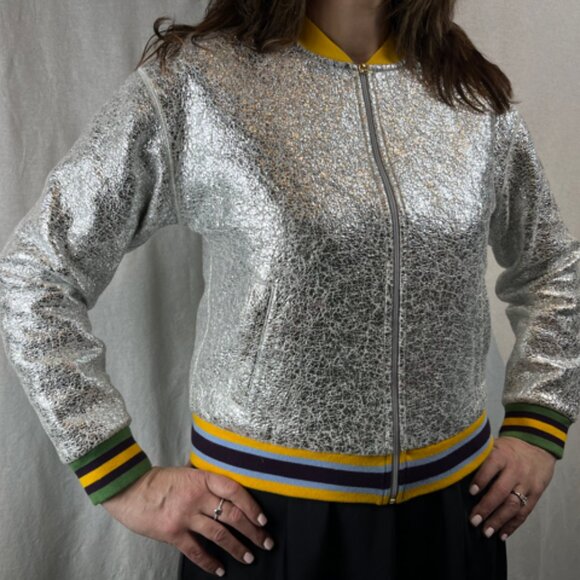 Silver Juicy Couture Bomber - Picture 4 of 14